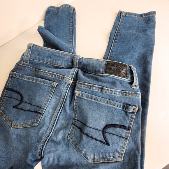 American Eagle Skinny Jeggings Size 0 Short - Picture 8 of 8